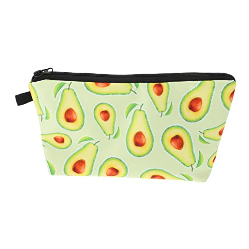 MUSISALY Kosmetiktasche Mit Avocado- Große wasserdichte Make-up Aufbewahrungstasche Für Damen Praktisch Und Kompakt Für Reisen Und Alltag Multifunktionale Organizer Für Kosmetik Und von MUSISALY