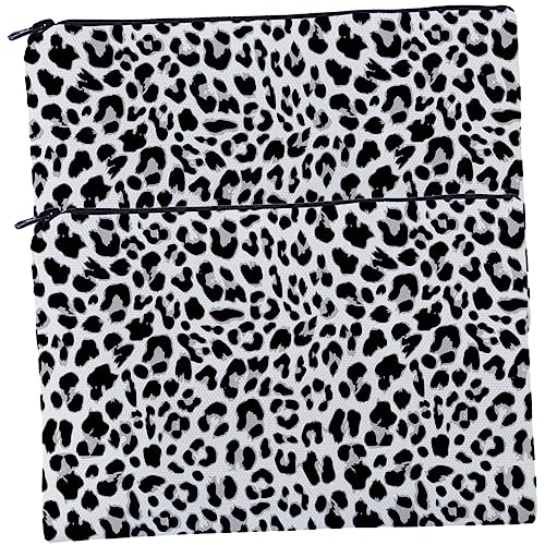 MUSISALY 2stücke Kosmetiktasche Im Leopardenmuster Praktische Toilettentasche Für Make-up-Organizer Für Damen Für Schminkutensilien Und Persönliche Pflegeprodukte von MUSISALY