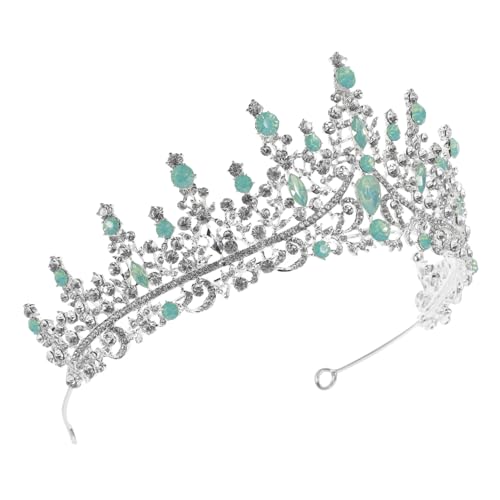 MUSISALY Barockes Strass-haarband Damen-tiara Für Hochzeit Hochzeits-krone Stirnband Strass-haar-accessoire Für Braut von MUSISALY