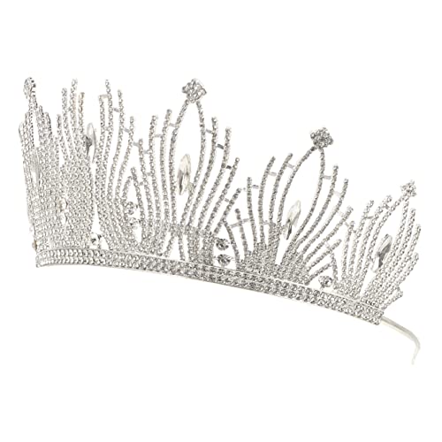 MUSISALY Braut Mit Strasssteinen Elegante Hochzeitskrone Für Fotoshootings Partys Und Besondere Anlässe Funkelndes Haarschmuck-accessoire Für Bräute Und Brautjungfern Für Hochzeiten von MUSISALY