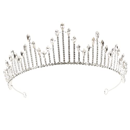 MUSISALY Krone Strass Für Damen Hochzeit Tiara Strass Für Braut Haar-accessoire Für Party von MUSISALY