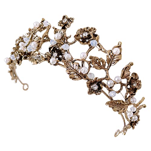 MUSISALY Perlenelemente Haarschmuck Für Mädchen Wiederverwendbares Kopfschmuck-set Elegant Für Hochzeit Party Geburtstag Cosplay von MUSISALY