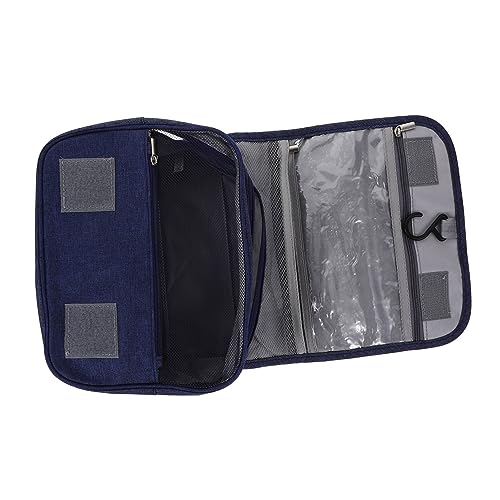 MUSISALY Kosmetiktasche Für Reisen Make-up-Tasche Aus Tragbare Kulturbeutel Für Damen Faltbare Aufbewahrungstasche Für Kosmetik Praktisch Für Geschäftsreisen Und Camping von MUSISALY