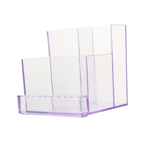 MUSISALY Kunststoff Maniküre Schleifköpfe Aufbewahrungsbox Mit Befestigungslöchern Für Nagelbohrer Organizer Für Nagelpolierköpfe Und Zubehör Kompakt Und Praktisch Für Studio von MUSISALY