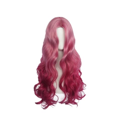 MUSISALY 1stück Damen Perücke Lange Lockige Hochtemperatur-faser-wig Stilvolles Haar-accessoire Für Alltag Partys Cosplay Und Feierlichkeiten von MUSISALY