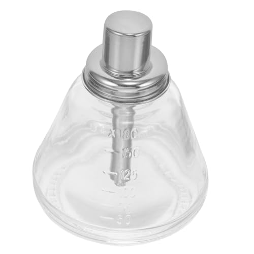 MUSISALY Leere Glasflasche Mit Pumpdesign Wiederverwendbar Bruchfest Für Nagellackentferner Make-up-entferner Toner Und Andere Schönheitsflüssigkeiten von MUSISALY