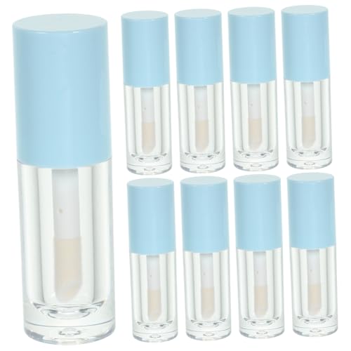 MUSISALY Leere Lip Balm Tuben Nachfüllbare 6ml Lipgloss Behälter Mit Großen Bürsten Für DIY Lippenpflege Und Kosmetik Transparente Und Wiederverwendbare Lippenbalsam von MUSISALY