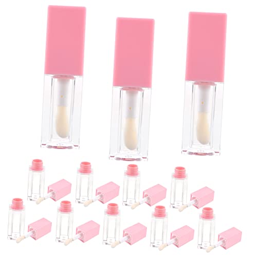 MUSISALY 12stücke Leere Lip Gloss Röhren Kunststoffbehälter Für Lippenbalsam Nachfüllbare Kosmetikbehälter Für Und Mädchen Für Diy-lipgloss von MUSISALY
