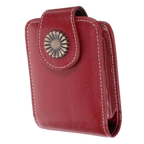 MUSISALY Lippenstiftetui Spiegel Geldbörse Stilvolle Tragbare Make-up-Tasche Für Damen Eleganter Reisekosmetikhalter MUSISALY Lippenstiftetui Spiegel Geldbörse Stilvolle Tragbare Make-up-Tasche Für Damen Eleganter Reisekosmetikhalter von MUSISALY