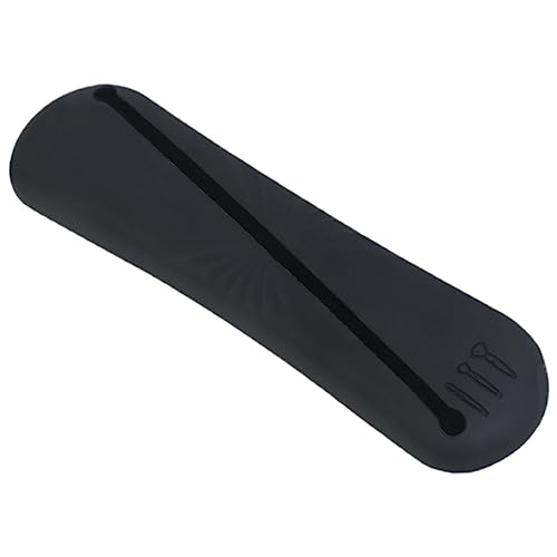 MUSISALY Silicone Makeup Brush Organizer Für Tragbare Kosmetiktasche Große Kapazität Wasserabweisend Leicht Und Robust Für Make-up-Pinsel Und Zubehör von MUSISALY