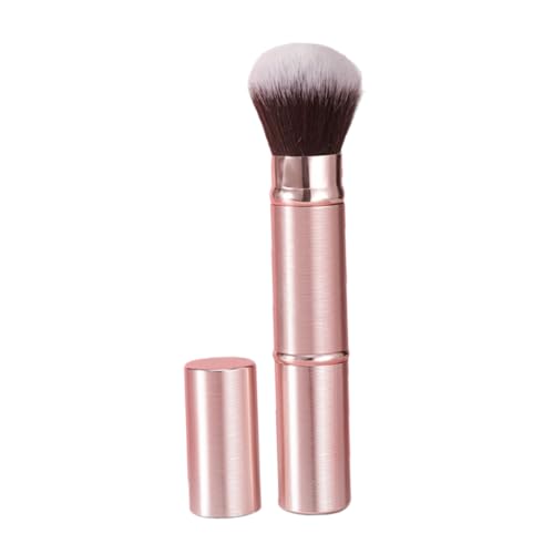 MUSISALY Doppelseitiger Make-up Pinsel Einziehbar Concealer Pinsel Kosmetikpinsel Für Damen Puder Und Foundationpinsel Mit Hochwertigen Borsten Für Angenehmes Auftragen von MUSISALY
