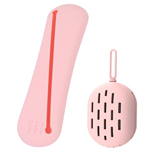 MUSISALY Make-up-pinselhalter Aus Reise-Make-up-Halter Mit Schwammhalter Tragbarer Kosmetik-Organizer Für Pinsel Und Schwämme von MUSISALY