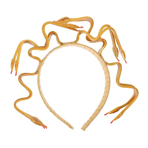 MUSISALY Medusa Schlangen Stirnband Dekoratives Cosplay Kopfschmuck Medusa Schlangen Kopfschmuck Für Bankette Zusammenkünfte Partys Bühnenauftritte von MUSISALY