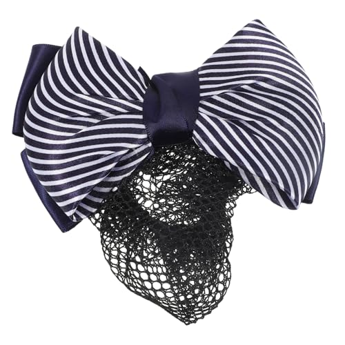 MUSISALY Stilvolles Haarnetz Für Damen Mit Schleife Dutt Abdeckung Haarclip Haarknoten Accessoire Für Formelle Frisuren Ballett Haaraccessoire Langlebiges Material von MUSISALY
