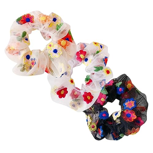MUSISALY Modischer Haarkreis Aus Seilnetzgarn Mit Blumenmuster Haarschmuck Für Frauen Und Mädchen von MUSISALY