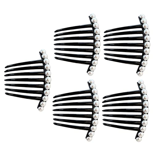 MUSISALY 5stücke Perlen Haarkamm Für Frauen Und Mädchen Mode Haar Zähne Kämme Halter Für Verschiedene Frisuren Leicht Und Einfach Zu Tragen Für Abendgarderobe Und Besondere Anlässe von MUSISALY