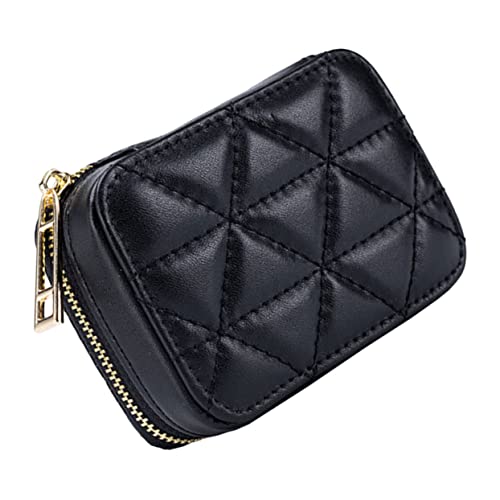 MUSISALY Modisches Zero Wallet Tragbares Make-up-Taschen-Set Patienten-Reise-Make-up-Tasche Lippenstift- Lippenstift-Tasche Pu-Aufbewahrungstasche Kosmetik-Aufbewahrungstasche Schwarz MUSISALY Modisches Zero Wallet Tragbares Make-up-Taschen-Set Patienten-Reise-Make-up-Tasche Lippenstift- Lippenstift-Tasche Pu-Aufbewahrungstasche Kosmetik-Aufbewahrungstasche Schwarz von MUSISALY
