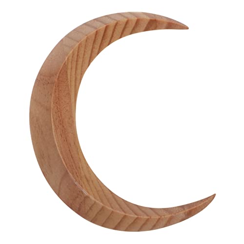 MUSISALY Mond-haargabel in Holz Dutt-haarhalter Für Damen Haarschmuck Mit Halbmond Haar-accessoires Für Frauen Und Mädchen von MUSISALY