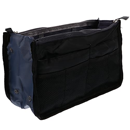MUSISALY Multi Schicht Handtaschen Organizer Liner Praktische Make Up Tasche für Damen Schwarz Mehrzweck Innentasche mit Reißverschluss Stylisch und Funktional MUSISALY Multi Schicht Handtaschen Organizer Liner Praktische Make Up Tasche für Damen Schwarz Mehrzweck Innentasche mit Reißverschluss Stylisch und Funktional von MUSISALY