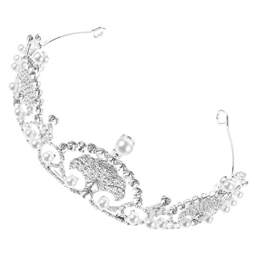 MUSISALY Kristallperlen Stirnband Hochzeit Brautschmuck Tiara Kopfschmuck Für Bräute Und Brautjungfern von MUSISALY