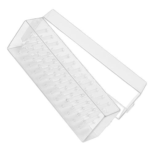 MUSISALY Aufbewahrungshalter Für Nagelbohrer Box Etui Für Maniküre-polierköpfe Organizer Für Nagelbohrer Praktischer Halter Für Maniküre-werkzeug Lagerung Fall Für Bohrer von MUSISALY