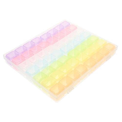 MUSISALY Nailart-aufbewahrungsbox 56 Fächer Make-up-schubladen Organizer Maniküre-zubehörbehälter Nail-dip-aufbewahrungs-organizer Salon-displaybox MUSISALY Nailart-aufbewahrungsbox 56 Fächer Make-up-schubladen Organizer Maniküre-zubehörbehälter Nail-dip-aufbewahrungs-organizer Salon-displaybox von MUSISALY