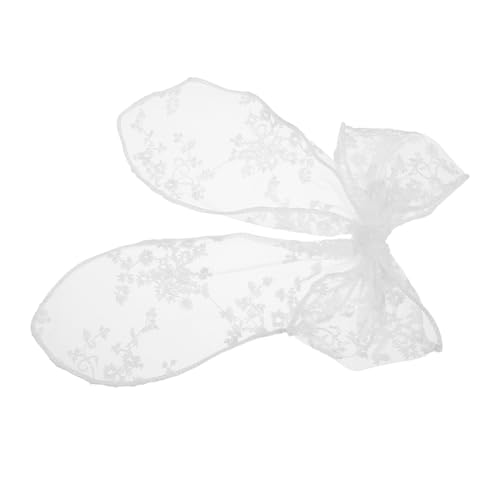MUSISALY Haarspangen Mit Schleife Für Damen Spitze Und Großes Banddesign Einfarbiges Haar-accessoire Elegante Kopfschmuck Für Weibliche Frisuren von MUSISALY