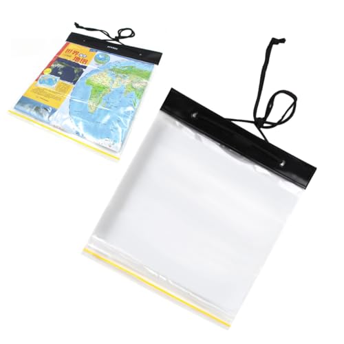 MUSISALY Outdoor-kartentasche Selbstverschließende Transparente Tasche Weiß Sanddicht Und Salzfest Zum Aufbewahren Von Schmuck Und Anden Gegenständen von MUSISALY