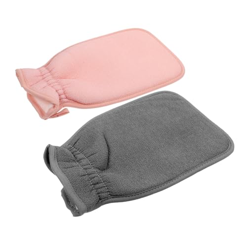 MUSISALY Peeling-handschuhe Badeschrubber Handtuch Duschhandschuhe 2er-pack von MUSISALY