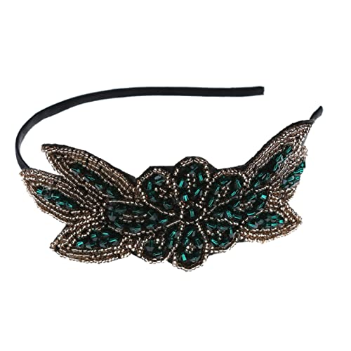MUSISALY Vintage Perlen Kopfschmuck Hochzeit Braut Haarschmuck Party Kopfbedeckung Leicht Festhalten von MUSISALY