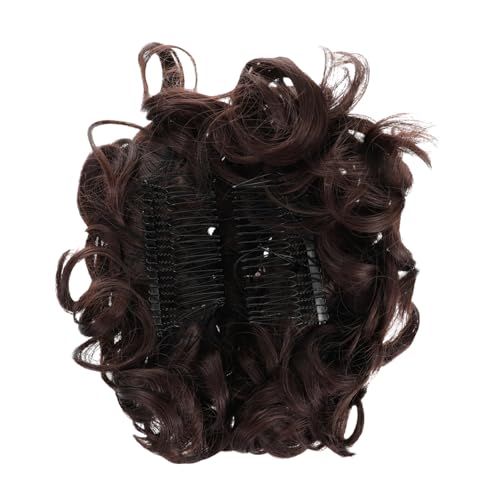 MUSISALY Perücke Kurzhaar Lockig Damen-styling-perücken Modeperücke Haaraccessoires Alltag Party von MUSISALY