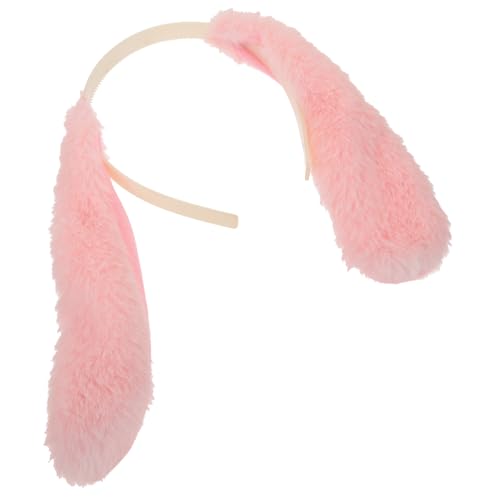 MUSISALY Plüsch Kaninchenohren Haarreif Niedlicher Cosplay Haarschmuck Für Partys Geburtstagsfeiern Und Halloween Lustige Tierohren Accessoire Für Erwachsene von MUSISALY