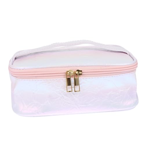 MUSISALY 1stück Dekorative Kosmetiktasche PVC Praktischer Make-up Organizer Für Damen Und Für Und Alltag von MUSISALY