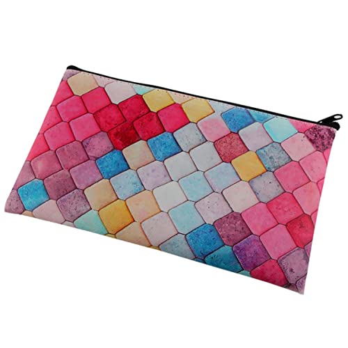 MUSISALY Farbige Kosmetiktaschen Tragbarer Make-up Pinsel Organizer Für Große Kapazität Für Und Toilettenartikel Für Zuhause Und Unterwegs von MUSISALY