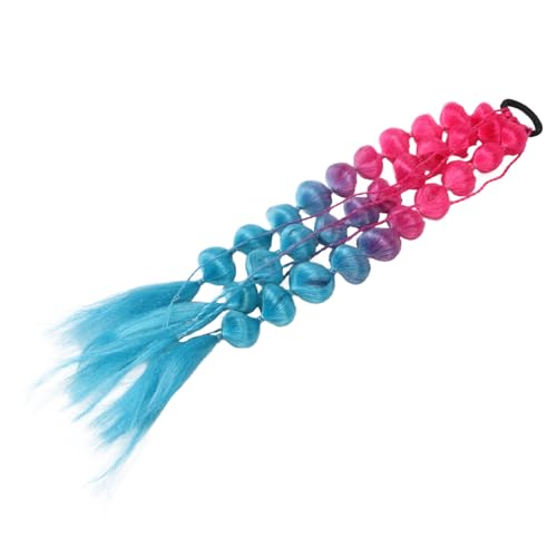 MUSISALY Flechthaarverlängerungen Farbig Für Kinder Vorgedehnte Bubble-braids Jumbo-flecht-haar-accessoires Nahtlose Haarstyling-zubehör Für Festival von MUSISALY
