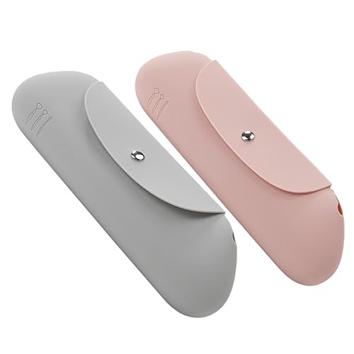 MUSISALY Tragbare Kosmetiktasche Damen Aus Silikon Make-up-etui Mit Pinselhalter Reise-Beutel Für Outdoor von MUSISALY