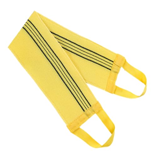 MUSISALY Rücken Peeling Duschtuch Wiederverwendbares Badetuch Lang Hautfreundlich Für Rückenreinigung Sanftes Peeling Badeschrubber Dusche von MUSISALY