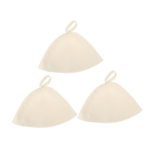 MUSISALY Saunahut Aus Filzmaterial Dicker Badehut Für Sauna Dampfbad Herren- Und Damenbedeckung Tragbar Bequem von MUSISALY