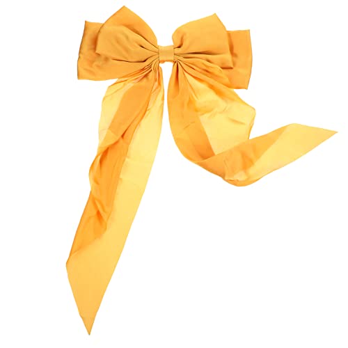 MUSISALY Haarspange Mit Großer Schleife Haarschleifen Für Mädchen Aus Seide Und Metall Haarband Für Frauen Haarstyling-accessoire Für Hochzeit Party Alltag von MUSISALY