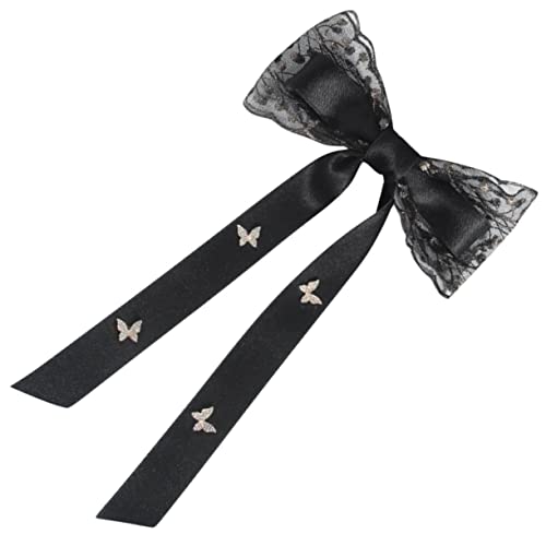 MUSISALY Haarschleife Mit Schleifendesign Clip Band Vintage-haarnadel Haar-accessoires Für Damen Und Mädchen von MUSISALY