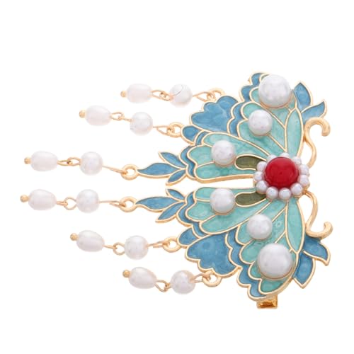 MUSISALY Antike Schmetterlings-haarspange Aus Metall Für Damen Vintage-haar-accessoire Für Partys Und Hochzeiten Elegante Schmetterlings-haarnadel Im Chinesischen Stil von MUSISALY