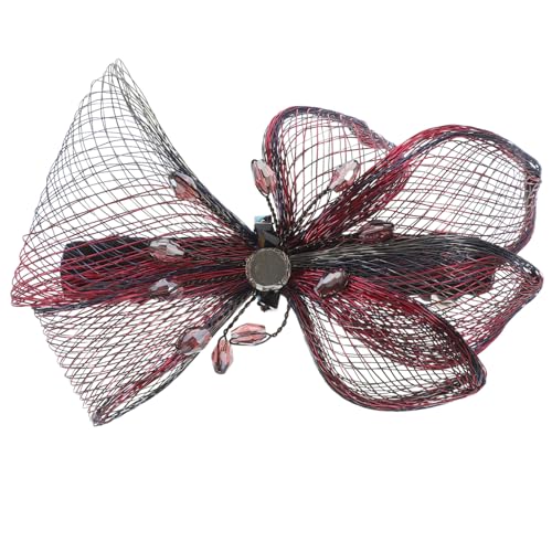 MUSISALY Haarnadel Haarschleife Haarspange Pferdeschwanzhalter Haarstyling-clip Feder-haarspange Elegante Langlebig Passend Für Hochzeit Damen von MUSISALY