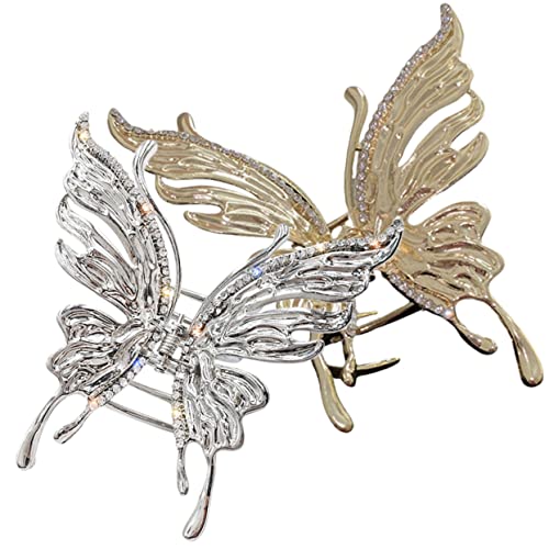 MUSISALY Schmetterling Haarklammern Für Frauen Schmetterlings-haarklammern Für Mädchen Kleine Haarklammern-set Haar-accessoires Schmetterlings-design-klammern von MUSISALY