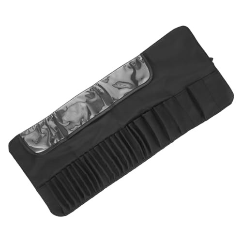 MUSISALY Make-up-pinseltasche Aus Nylon Faltbarer Organizer Für Reisen Und Outdoor-aktivitäten Platz Für Pinsel Und Lippenstifte von MUSISALY