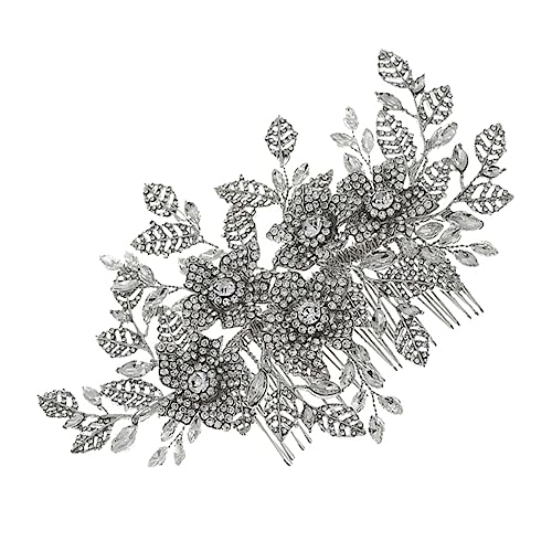 MUSISALY Schmuck-haarkamm Glitzernden Strasssteinen Für Hochzeiten Und Festliche Anlässe Haarschmuck-accessoire Für Damen Und Brautjungfern von MUSISALY