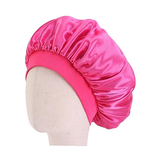 MUSISALY 5stücke Schlafmütze Für Junge Mädchen Bademütze Aus Satin Gummizug Für Kinderschlafmütze Zarte Mütze Haar-accessoire Für Hause Reisen Und Ausflüge von MUSISALY