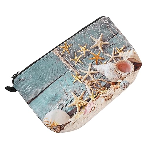 MUSISALY Kleine Kosmetiktasche Für Damen Und Langlebig Für Und Aufbewahrung Von Make-up Und Toilettenartikeln Mit Stilvollem Meeresdesign von MUSISALY