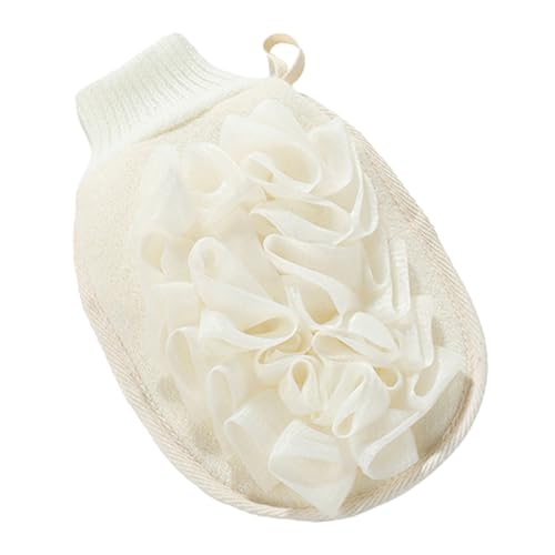 MUSISALY Shower Scrubber Mitt – Badetuch Mit Peelinghandschuhen Für Die Hautpflege von MUSISALY