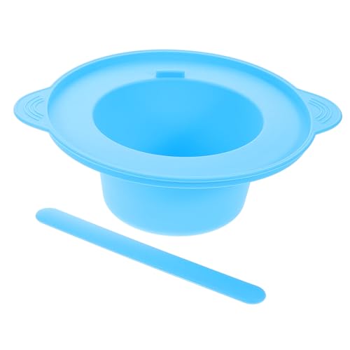 MUSISALY Silikon Face Mask Rührschüssel Set mit Rührstab Wiederverwendbar Hochtemperaturbeständig Multifunktional für Gesichtsmaske Beauty Spa Zuhause und Salon von MUSISALY