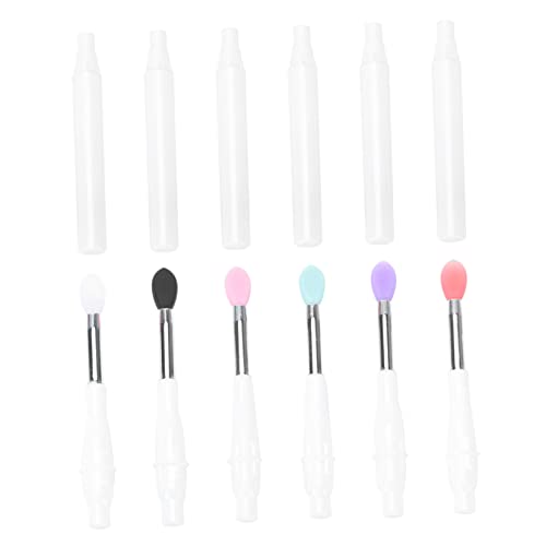 MUSISALY Silikon-lippenpinsel Lidschatten Make-up-tool Weich Langlebig 6-teiliges-set von MUSISALY